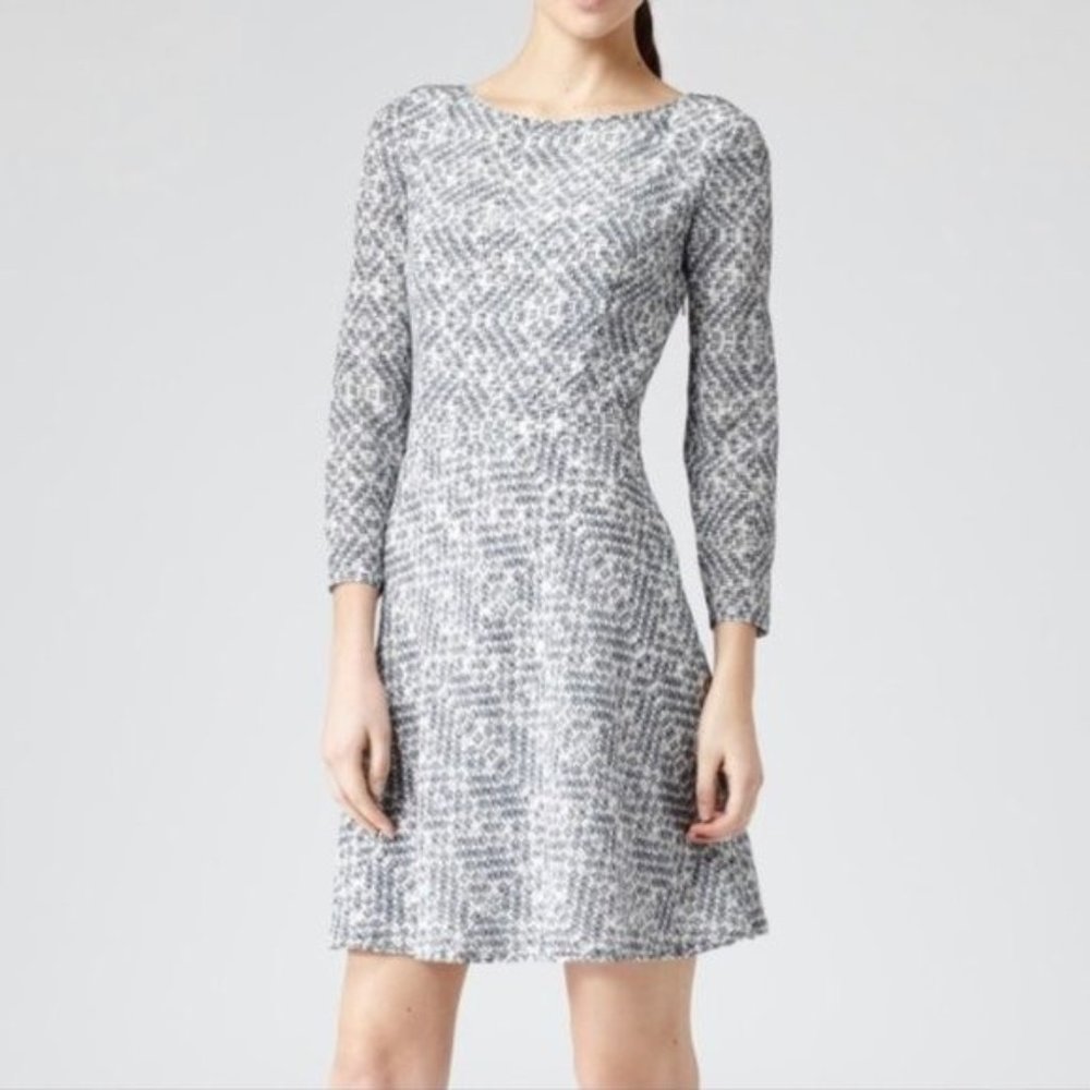 NWT Reiss Heidi Geometric Dress